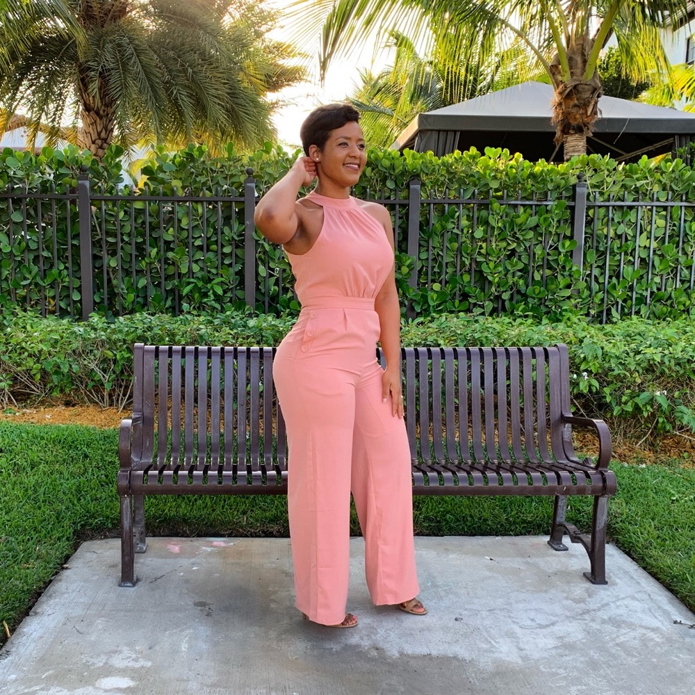 Pink Jumpsuit